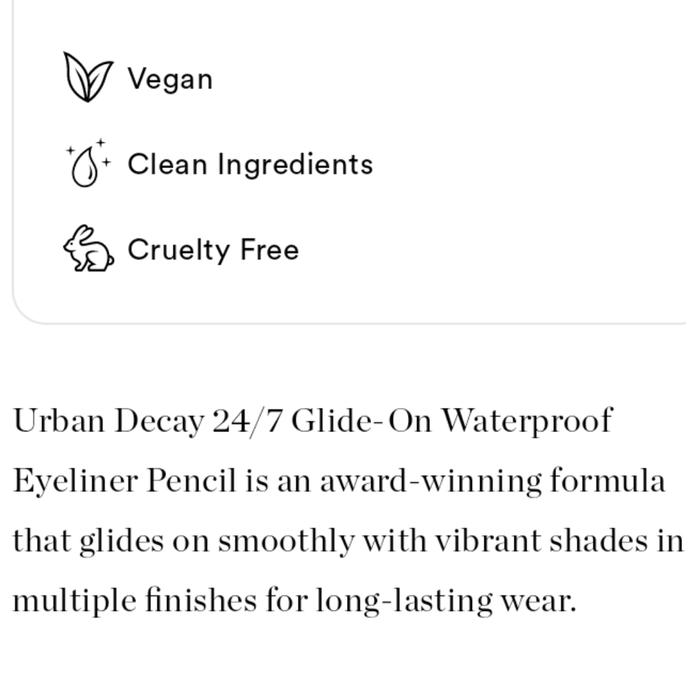 URBAN DECAY 24/7 GLIDE-ON EYE PENCIL. - Picture 6 of 8